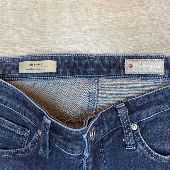 Ag Adriano Goldschmied The Prima Contour 360 Mid-Rise Cigarette Jeans - Picture 4 of 7